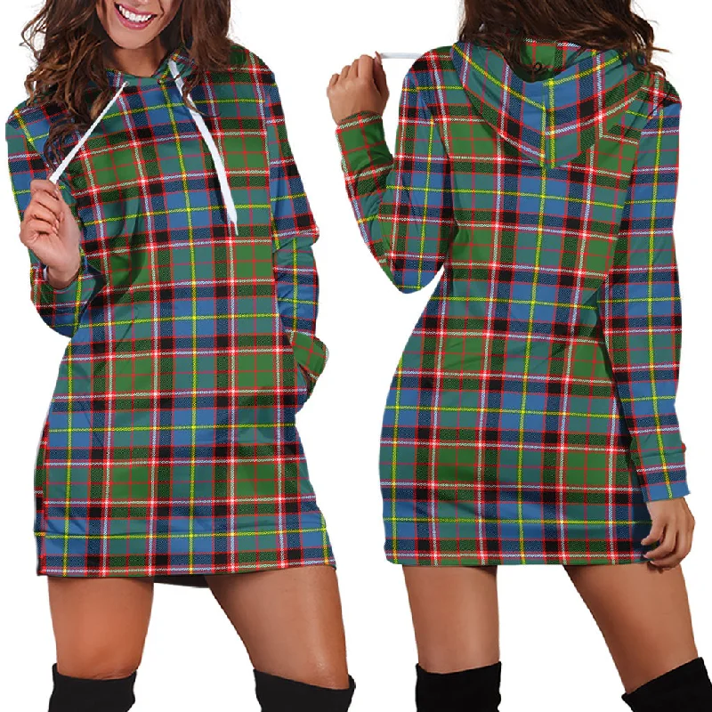 Grand Opening Sale Norvel Tartan Hoodie Dress