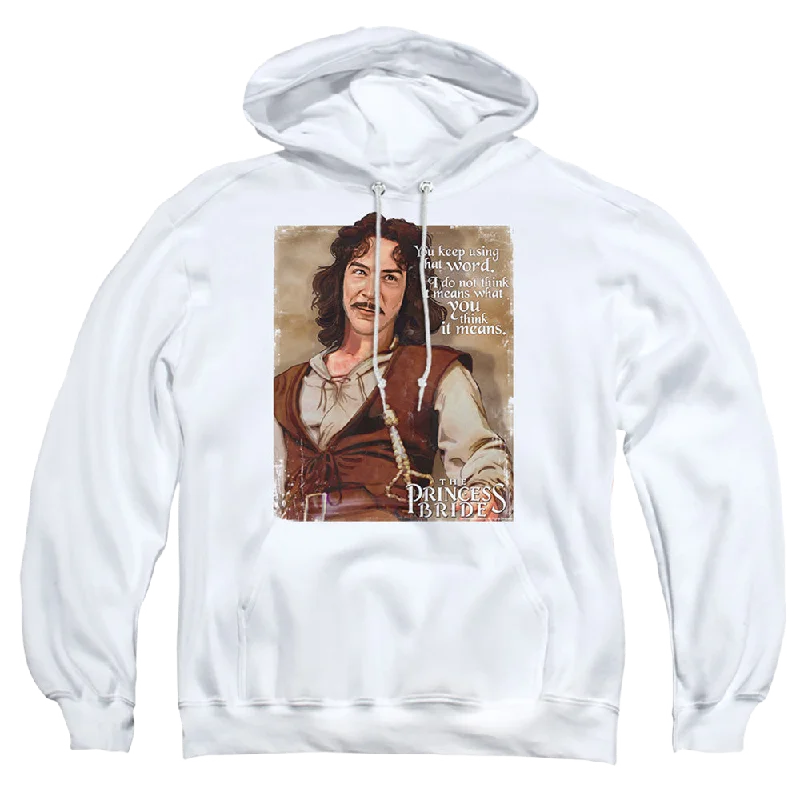 Super Sale cozy hooded jacketPrincess Bride, The Word - Pullover Hoodie