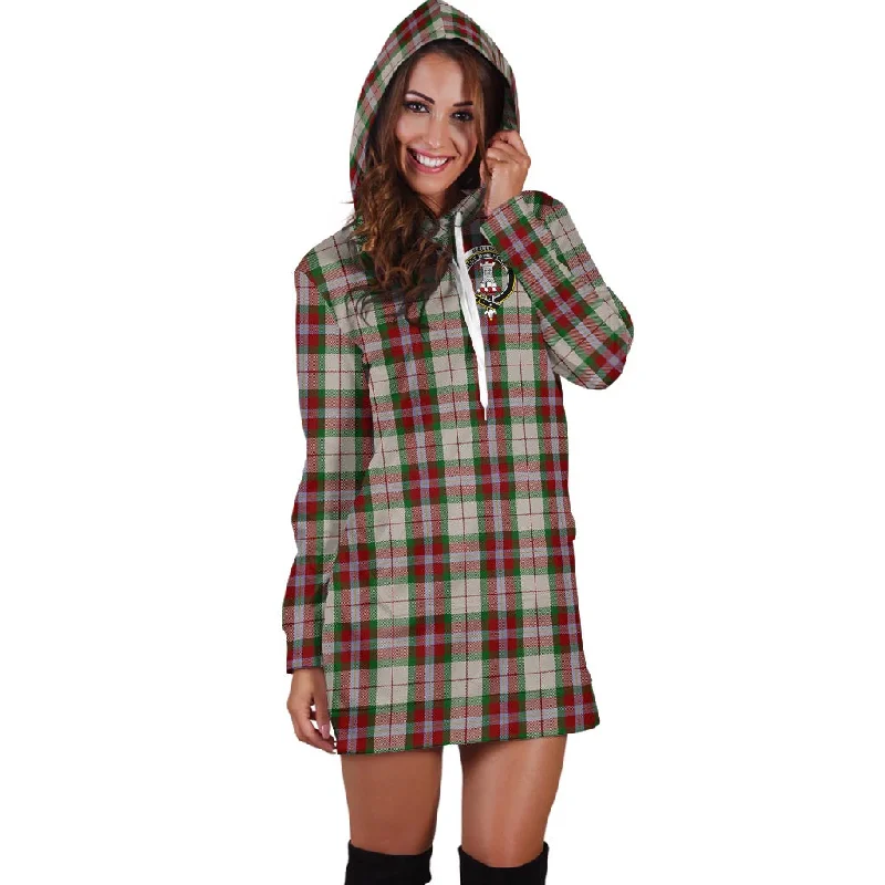 Huge Discounts MacLean Dress Tartan Hoodie Dress with Family Crest