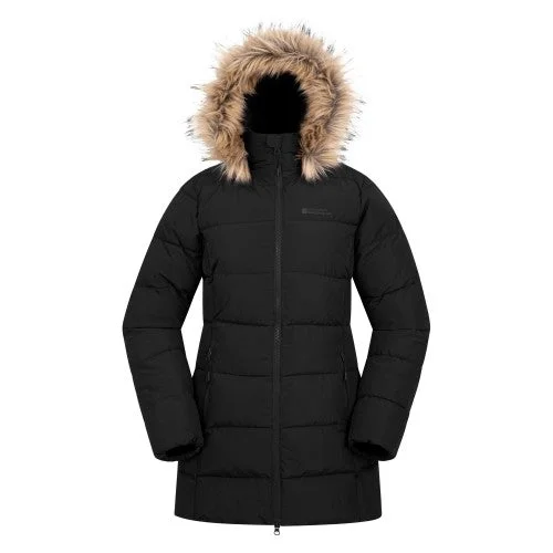 breathable jacketMountain Warehouse Womens/Ladies Nola Long Padded Jacket