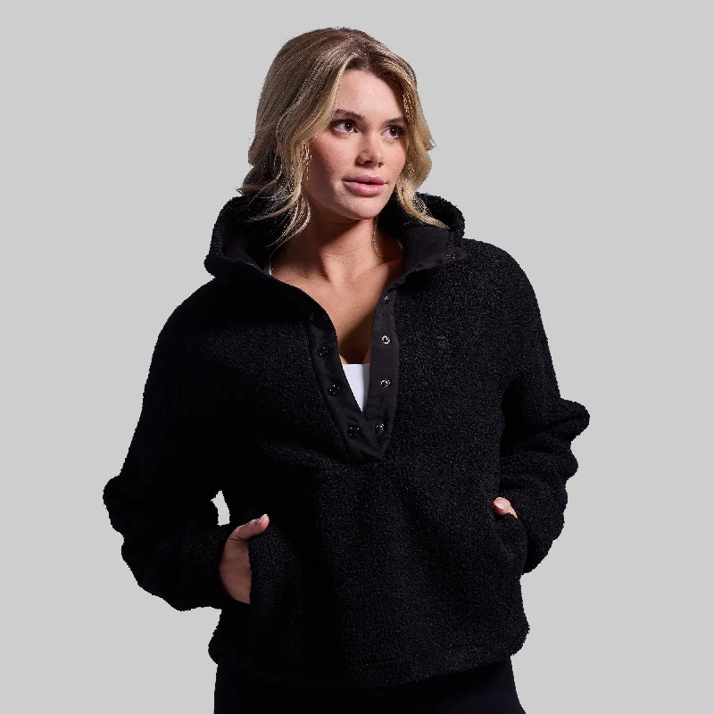 Act Now urban hoodieDay Hike Fleece Pullover (Black)