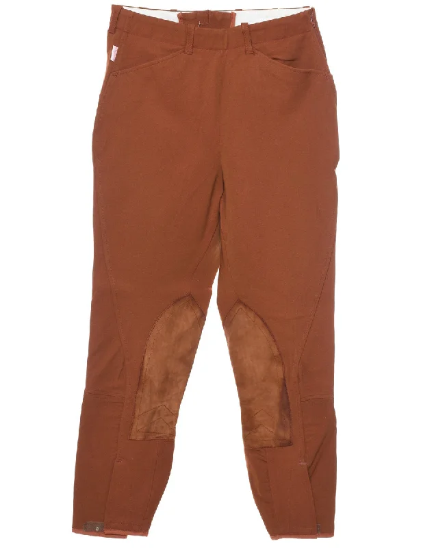Overstock warm outerwearBrown Made In The USA Riding Trousers - W26 L24