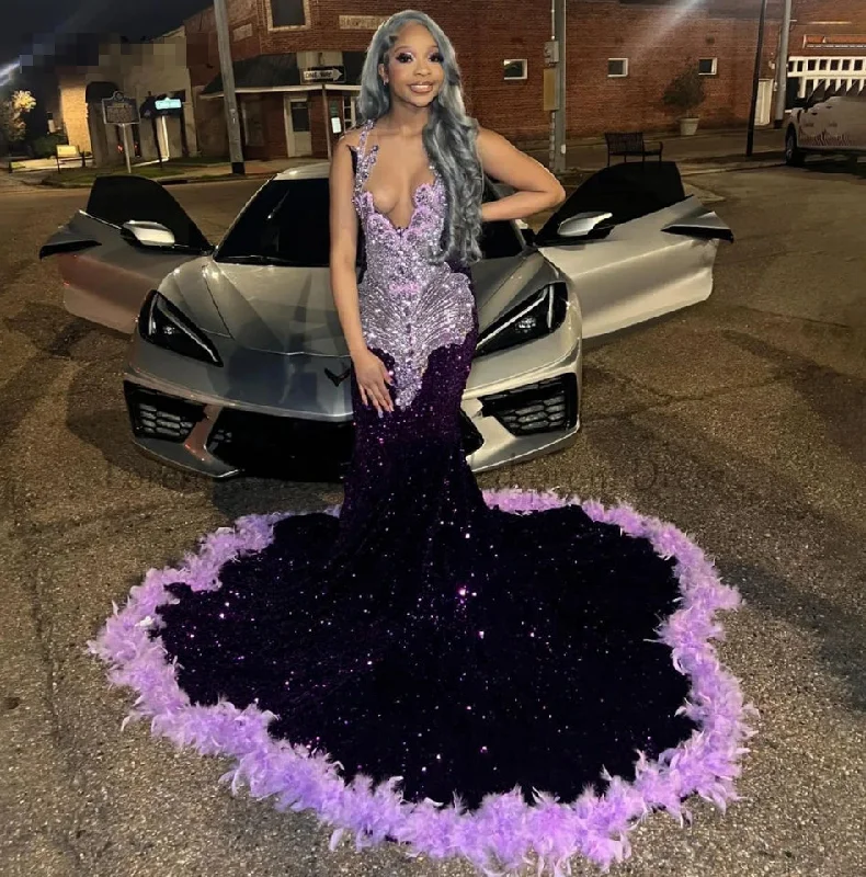 Major Savings casual day dressGlitter Diamond Black Mermaid Prom Dress Black Girl Sequin Crystal Beads Feathers Evening Party Gown Formal robe chic soirée Major Savings casual day dressGlitter Diamond Black Mermaid Prom Dress Black Girl Sequin Crystal Beads Feathers Evening Party Gown Formal robe chic soirée