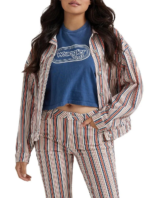 Limited Quantity warm trench coatWrangler Oversized Girlfriend Jacket