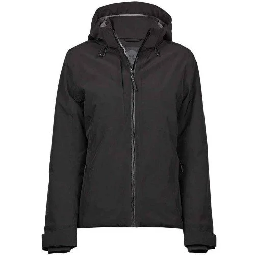 soft shell coatTee Jays Womens/Ladies Waterproof Jacket