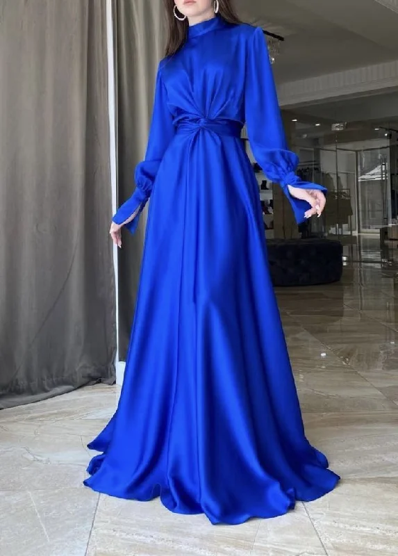Price Rollback trendy wrap dressRoyal Blue A-line Long Sleeves Prom Dress,Royal Blue Evening Dress Y5857 Price Rollback trendy wrap dressRoyal Blue A-line Long Sleeves Prom Dress,Royal Blue Evening Dress Y5857