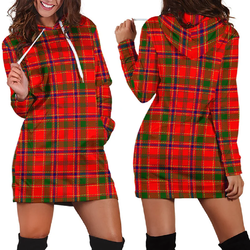 Super Deal Munro Modern Tartan Hoodie Dress