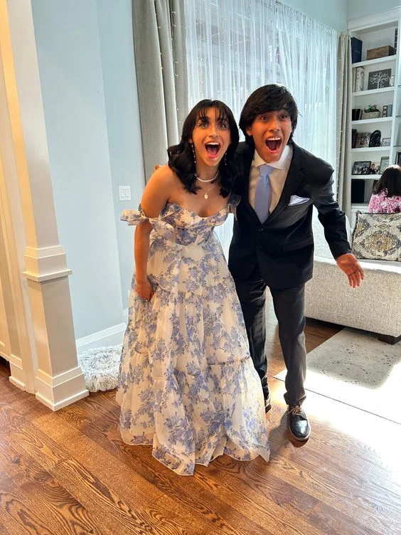 Midnight Sale elegant maxi dressSpecial Floral Pattern Chiffon A-Line Prom Evening Dresses Y5824 Midnight Sale elegant maxi dressSpecial Floral Pattern Chiffon A-Line Prom Evening Dresses Y5824