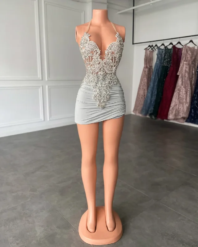 Unmissable Offer wrap-around dressGorgeous Sexy Women Cocktail Birthday Party Gowns Halter Silver Beaded Embroidery Black Girls Short Prom Dresses Unmissable Offer wrap-around dressGorgeous Sexy Women Cocktail Birthday Party Gowns Halter Silver Beaded Embroidery Black Girls Short Prom Dresses