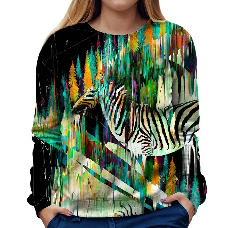 soft athletic sweatshirtPainted Horse Womens Sweatshirt