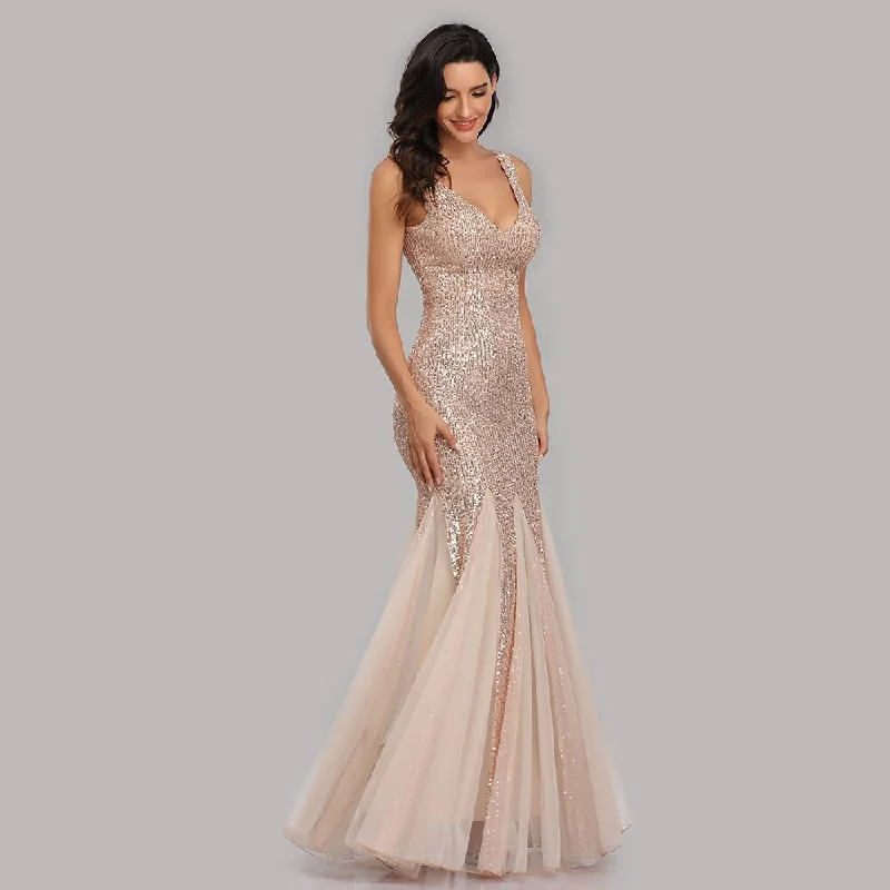 Epic Deals statement dressBerriesJam - 2024 Plus Size V Neck Long Formal Prom Party Evening Dress Epic Deals statement dressBerriesJam - 2024 Plus Size V Neck Long Formal Prom Party Evening Dress