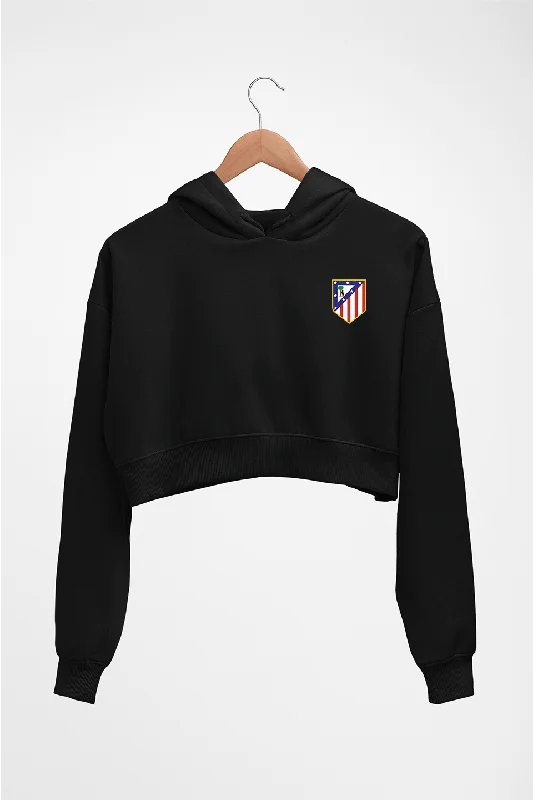 Mega Sale relaxed fit hoodieAtlético Madrid Crop HOODIE FOR WOMEN