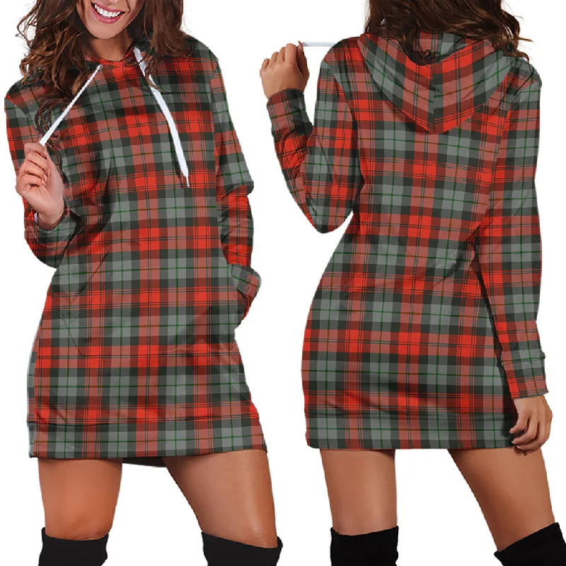 Amazing Deals MacLachlan Weathered Tartan Hoodie Dress