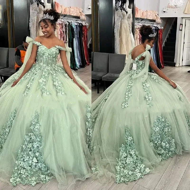Limited Quantity trendy bodycon dressSage Green Quinceanera Dresses Cape Sleeve 3D Florals Prom Dress Sweet 15 Birthday Dress For Women Party Gowns Limited Quantity trendy bodycon dressSage Green Quinceanera Dresses Cape Sleeve 3D Florals Prom Dress Sweet 15 Birthday Dress For Women Party Gowns