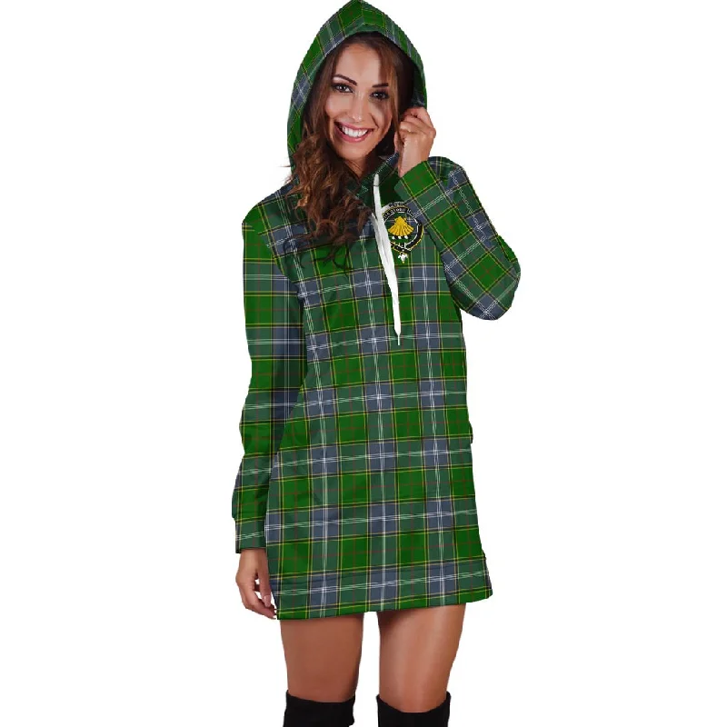 Lowest Price Pringle Tartan Hoodie Dress with Family Crest