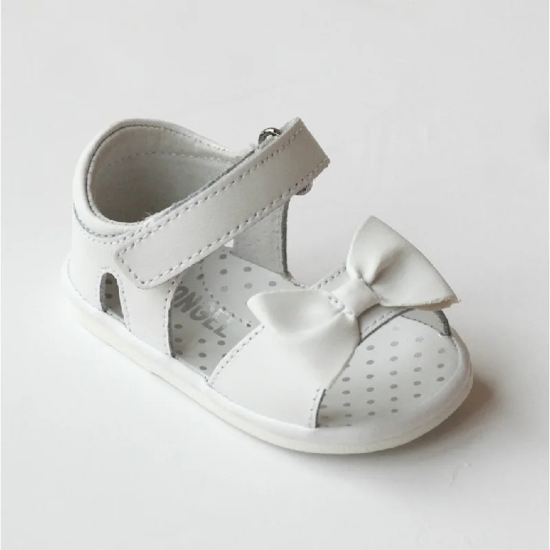 party dressL'Amour White Baby Bow Sandal