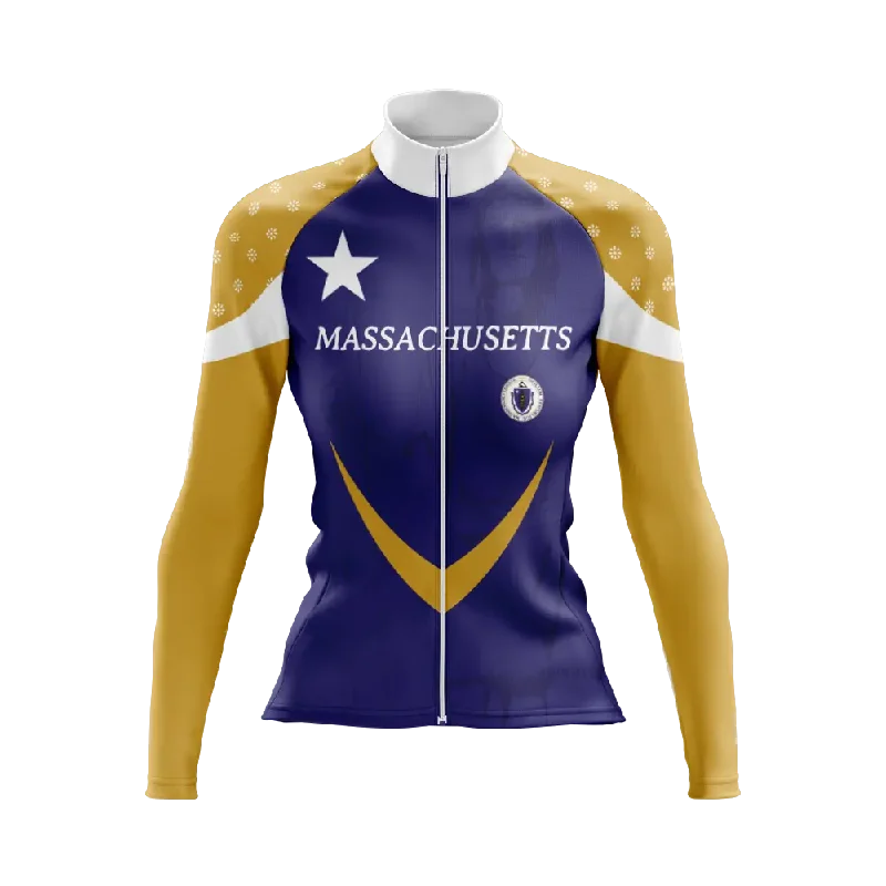 Extra Savings high-performance athletic hoodieWomen's Massachusetts Long Sleeve Cycling Jersey Extra Savings high-performance athletic hoodieWomen's Massachusetts Long Sleeve Cycling Jersey