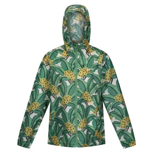 raincoatRegatta Womens/Ladies Orla Kiely Tropical Floral Packaway Waterproof Jacket