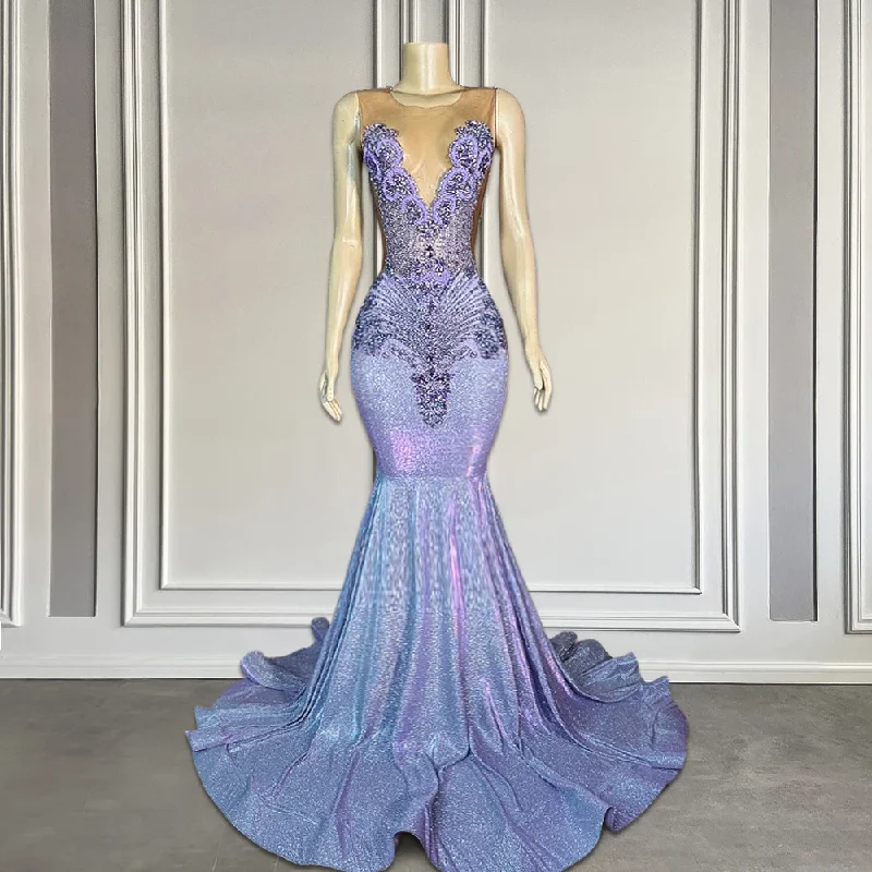 Weekend Special modern dressLight Purple Rhinestones Sheer O Neck Prom Dresses Luxury Glitter Lilac Long Black Girls Prom Gala Gowns 2024 Weekend Special modern dressLight Purple Rhinestones Sheer O Neck Prom Dresses Luxury Glitter Lilac Long Black Girls Prom Gala Gowns 2024