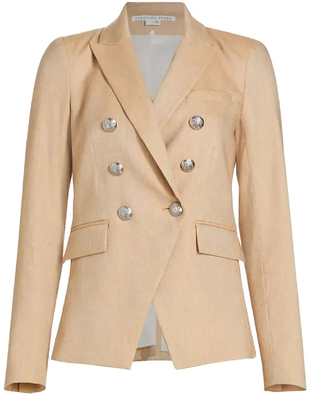 Midnight Sale zip-up jacketVeronica Beard Women's Dickey Miller Jacket Blazer, Khaki Melange Midnight Sale zip-up jacketVeronica Beard Women's Dickey Miller Jacket Blazer, Khaki Melange