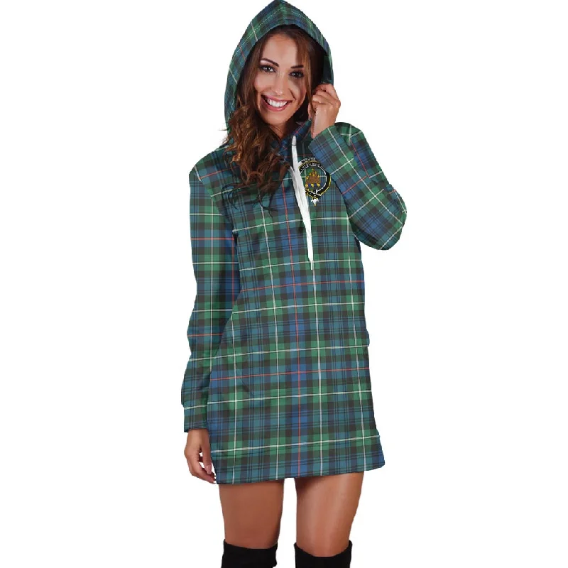 Today’s Special MacKenzie Ancient Tartan Hoodie Dress with Family Crest