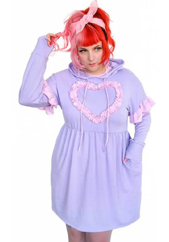 Warehouse Sale Sweetheart | HOODIE DRESS**