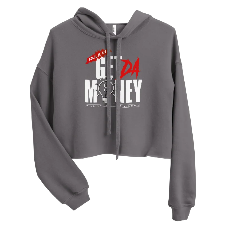 YEAR-End Sale zippered hoodieGet Da Money Crop Hoodie