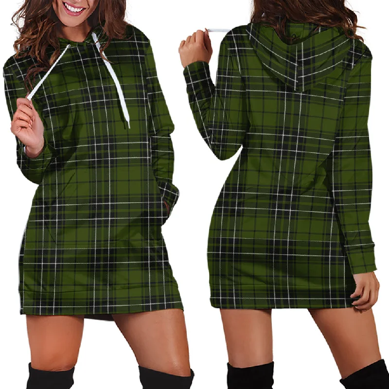 Limited Availability MacLean Hunting Tartan Hoodie Dress