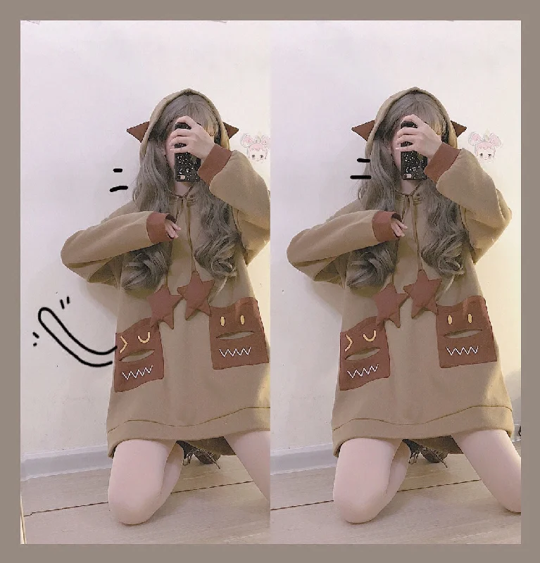Special Buy Halloween Little Devil Cute Hoodie yv40682