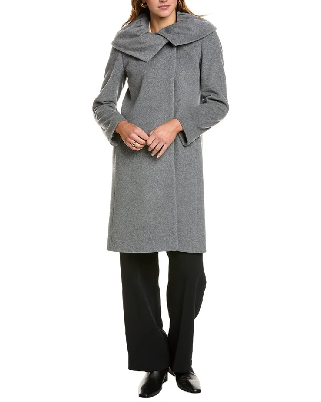 fitted trench coatCinzia Rocca Icons Medium Wool & Cashmere-Blend Coat