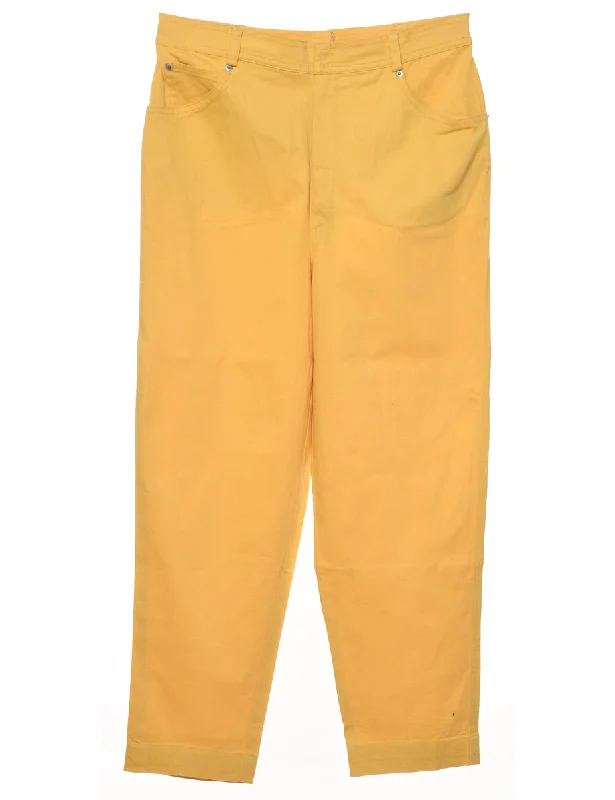 classic bomber jacketClassic Yellow Chinos - W30 L27