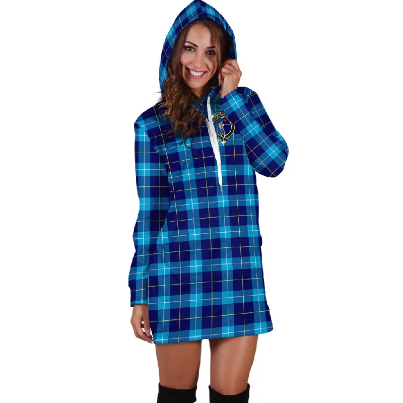 Take Advantage McKerrell Tartan Hoodie Dress with Family Crest
