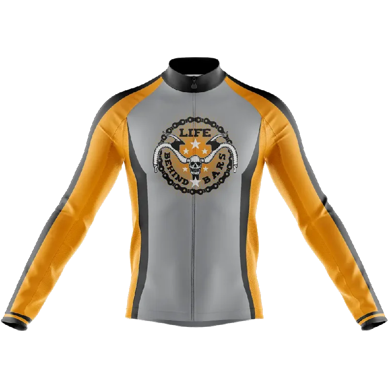 zip-up gym hoodieLife Behind Bars Long Sleeve Cycling Jersey