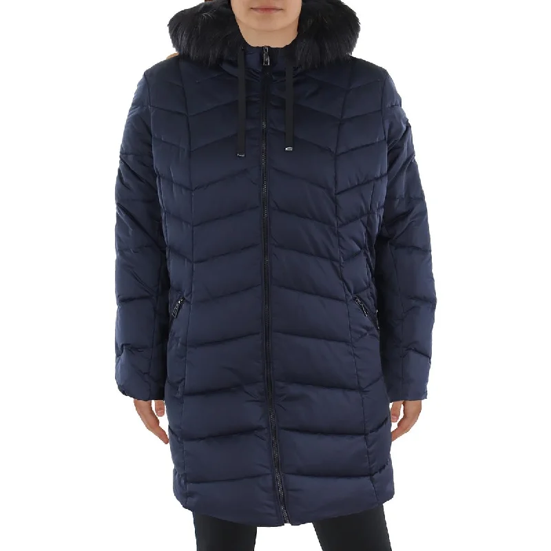 casual coatPlus Womens Insulated Hooded Puffer Jacket