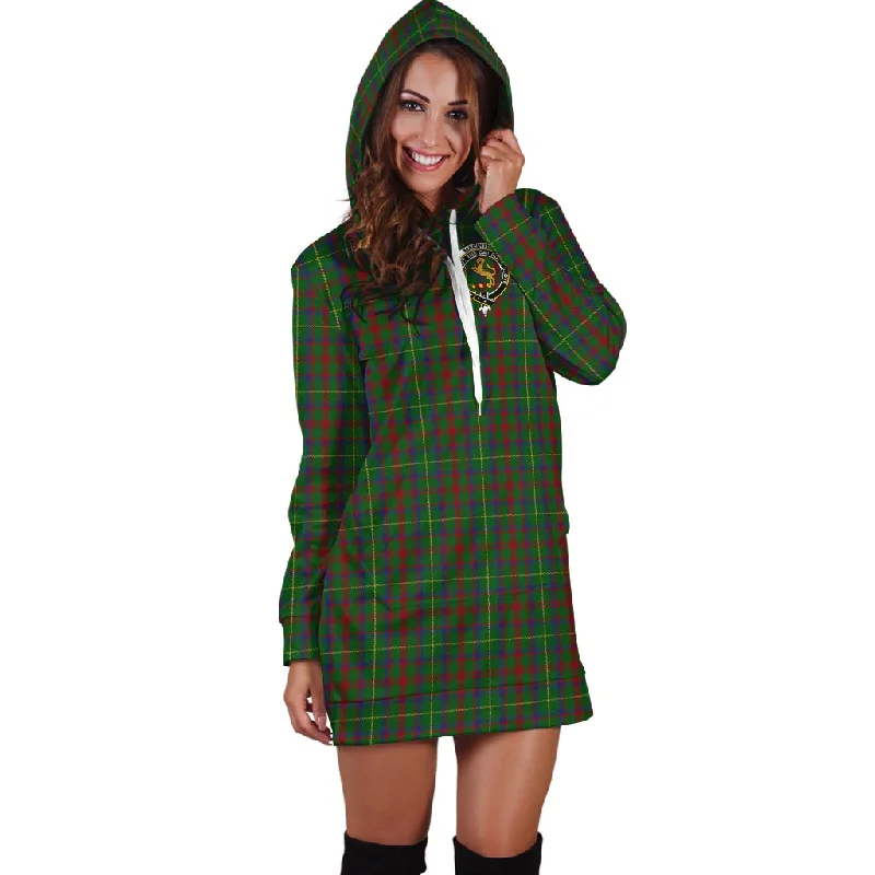 Special Discount MacIntosh Hunting Tartan Hoodie Dress with Family Crest