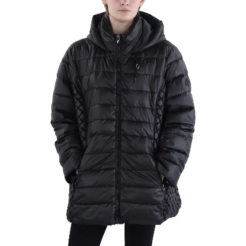 Special Savings graphic coatPlus Womens Quilted Hooded Puffer Jacket