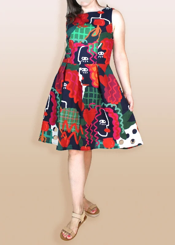 Epic Deals lace-up dressThe Tai Dress