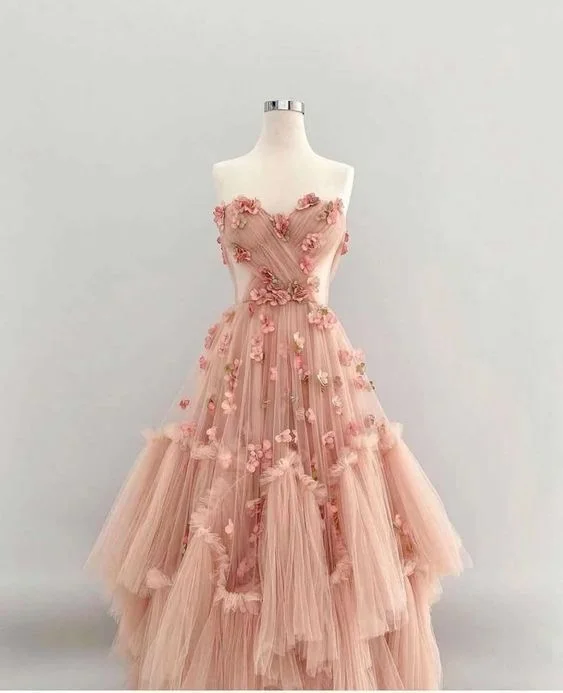 Bonus Savings long sleeve dressSweetheart A-line Sleeveless Floor Length Appliques Tulle Prom Dress Y6771 Bonus Savings long sleeve dressSweetheart A-line Sleeveless Floor Length Appliques Tulle Prom Dress Y6771