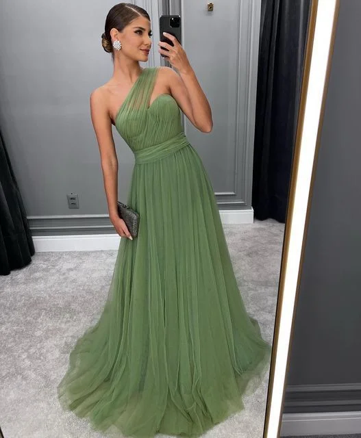 Big Discounts comfy dressGreen Long A-line Prom Dress,Trendy Tulle Formal Evening Dresses Y5602 Big Discounts comfy dressGreen Long A-line Prom Dress,Trendy Tulle Formal Evening Dresses Y5602