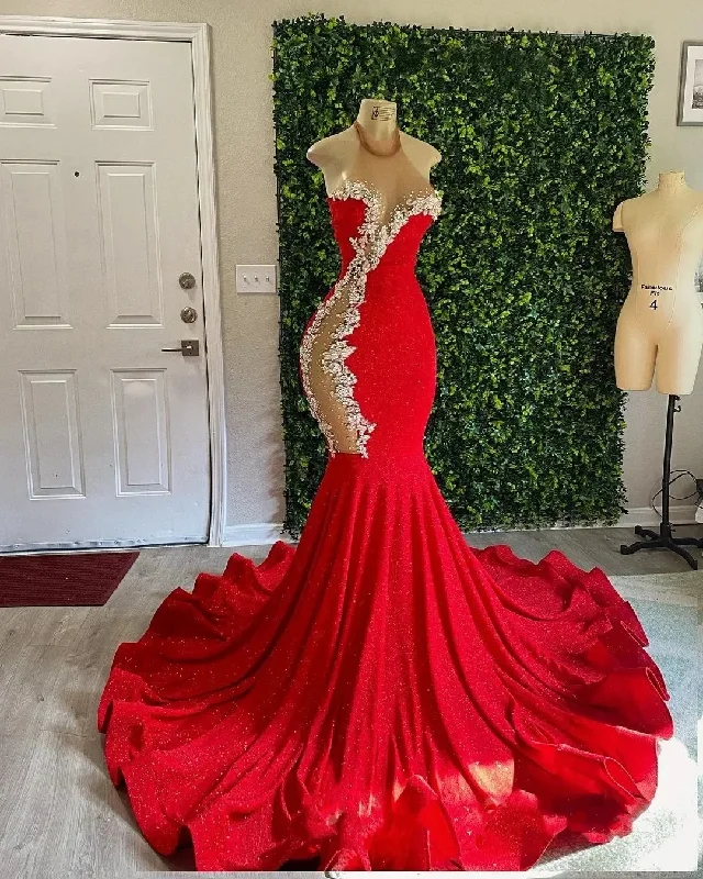 YEAR-End Clearance casual slip dressNew Sexy Hatal Neck Cocktail dress Sleeveless Red Satin Mermaid Formal Evening Dress Custom Appliques Beads Women Party Dress YEAR-End Clearance casual slip dressNew Sexy Hatal Neck Cocktail dress Sleeveless Red Satin Mermaid Formal Evening Dress Custom Appliques Beads Women Party Dress