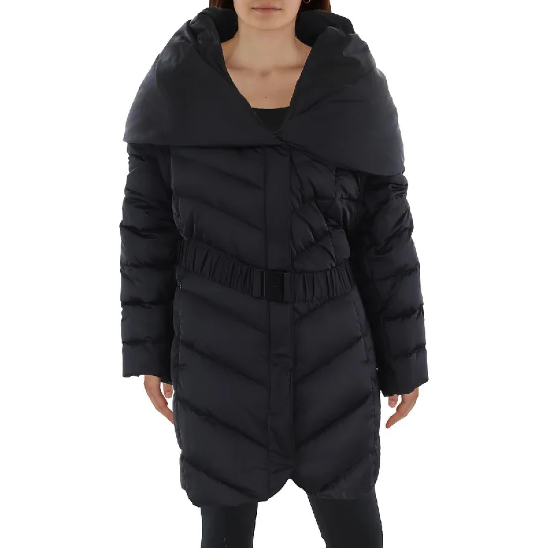 cozy coatPlus Womens Insulated Shawl Collar Quilted Coat