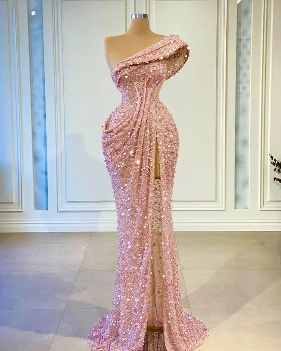 Discount Deals elegant evening dressOne Shoulder Prom Dresses, Side Slit Prom Dresses, One Shoulder Evening Dresses Y6669 Discount Deals elegant evening dressOne Shoulder Prom Dresses, Side Slit Prom Dresses, One Shoulder Evening Dresses Y6669