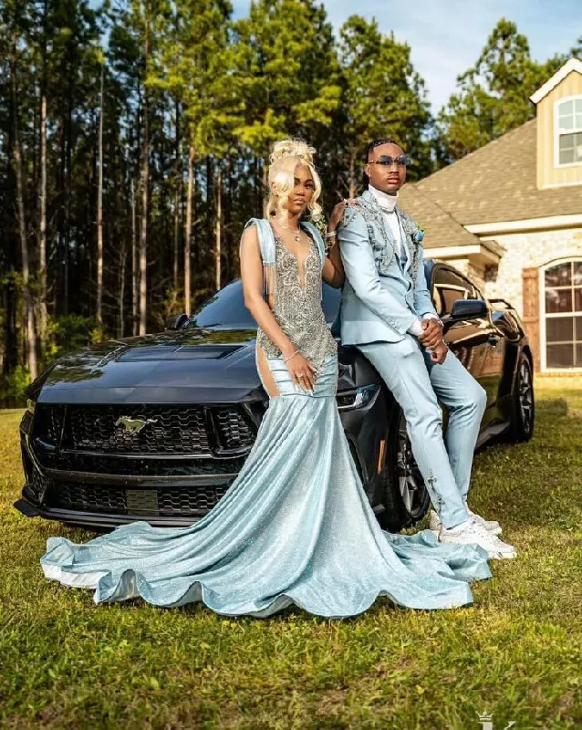 Anniversary Sale oversized dressIce Blue Sparkly Long Evening Birthday Dresses for Black Girl Luxury Gillter Mermaid Crystal Prom Ceremony Gown Gala Dress Anniversary Sale oversized dressIce Blue Sparkly Long Evening Birthday Dresses for Black Girl Luxury Gillter Mermaid Crystal Prom Ceremony Gown Gala Dress