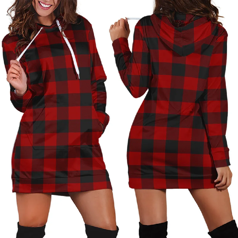 Act Now Rob Roy Macgregor Tartan Hoodie Dress