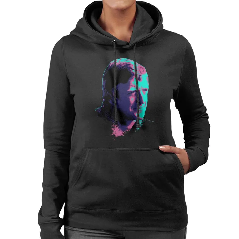 Deal of the Day comfortable stylish hoodieTV Times Michael Parkinson 1976 Pop Art Stylised Women's Hooded Sweatshirt