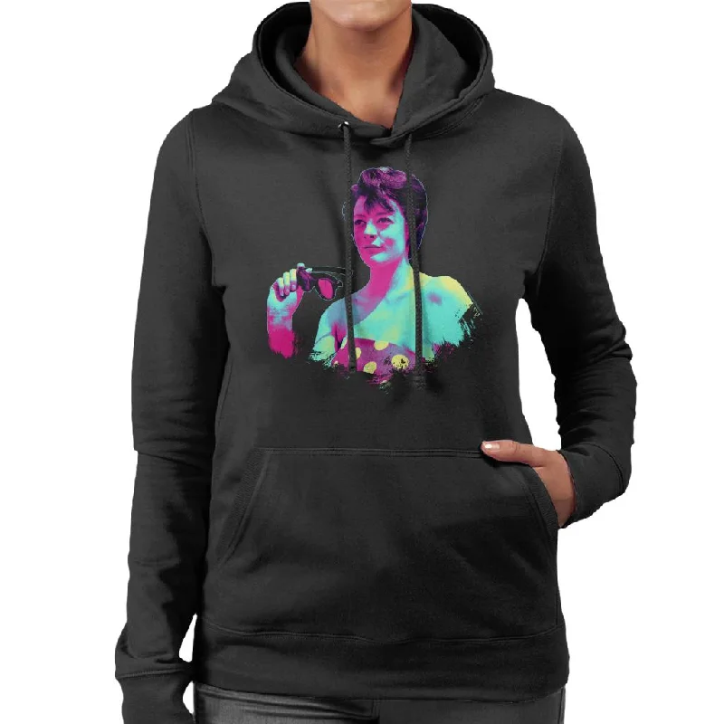 Exclusive Offers comfortable hooded sweatshirtTV Times Maggie Smith Retro Frame Pop Art Stylised Women's Hooded Sweatshirt Exclusive Offers comfortable hooded sweatshirtTV Times Maggie Smith Retro Frame Pop Art Stylised Women's Hooded Sweatshirt