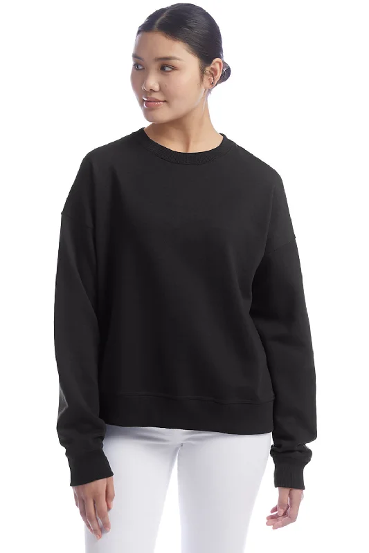 Massive Deals casual workout hoodieChampion Womens PowerBlend Crewneck Sweatshirt - Black