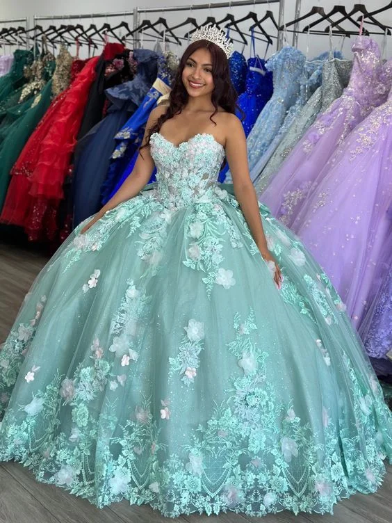 Bargain Blast satin midi dressSage Quinceanera Dress Ball Gown Sweet 16 Dress  Y7036