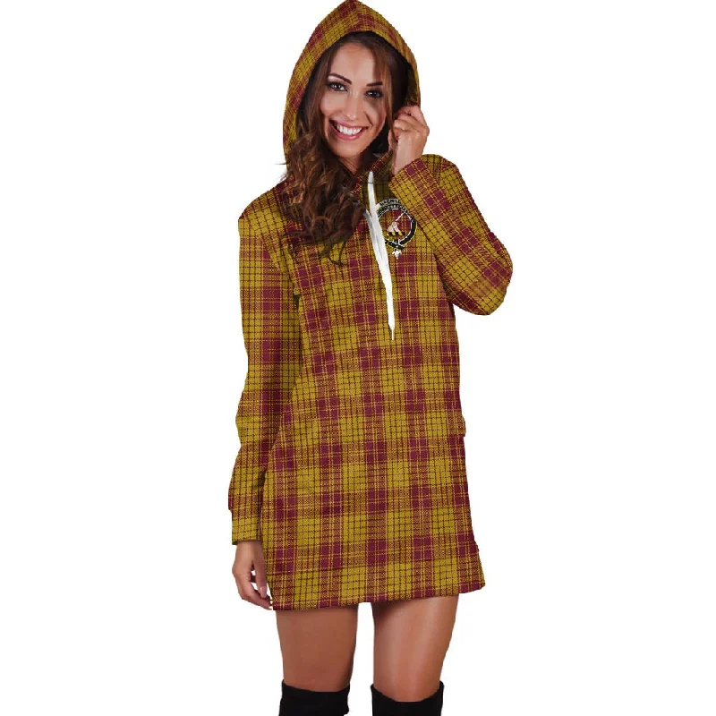 Huge Savings MacMillan Dress Tartan Hoodie Dress with Family Crest