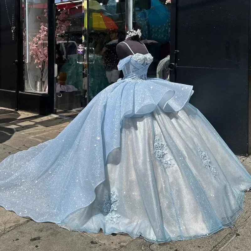 Savings Spectacular velvet dressReal Pictures Sky Blue Prom Dress Lace Appliques Sweet 16 Princess Ball Gown Birthday Party Quinceanera Wear Vestidos De 15 Anos Savings Spectacular velvet dressReal Pictures Sky Blue Prom Dress Lace Appliques Sweet 16 Princess Ball Gown Birthday Party Quinceanera Wear Vestidos De 15 Anos